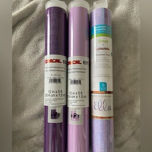 Cricut Vinyl Bundle - Purples 💜